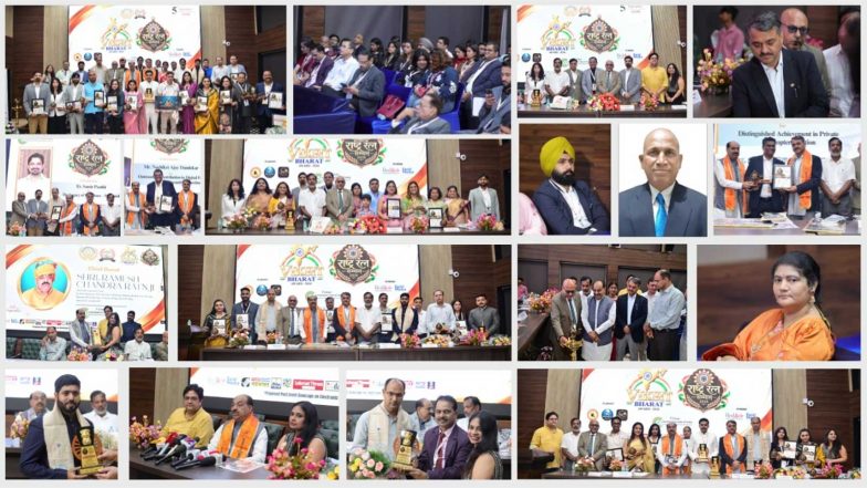 Business News | Distinguished Leaders Honoured at Viksit Bharat Award 2026 and Rashtra Ratna Samman 2026 in New Delhi