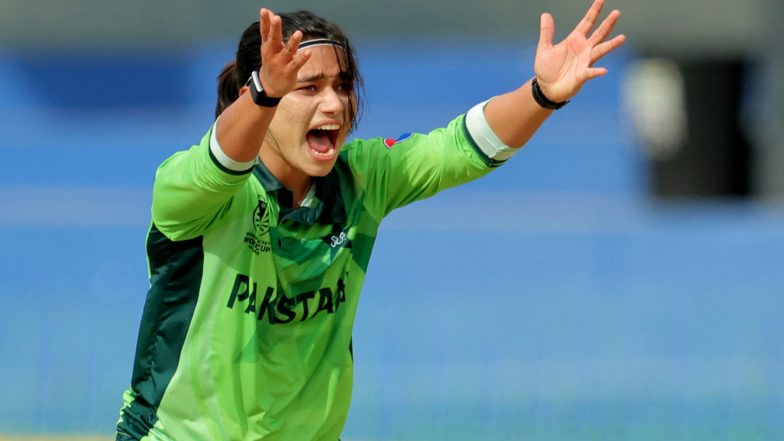 Sports News | Pak: Skipper Fatima Sana Sanctioned by ICC over Gesture After Shafali Verma’s Wicket