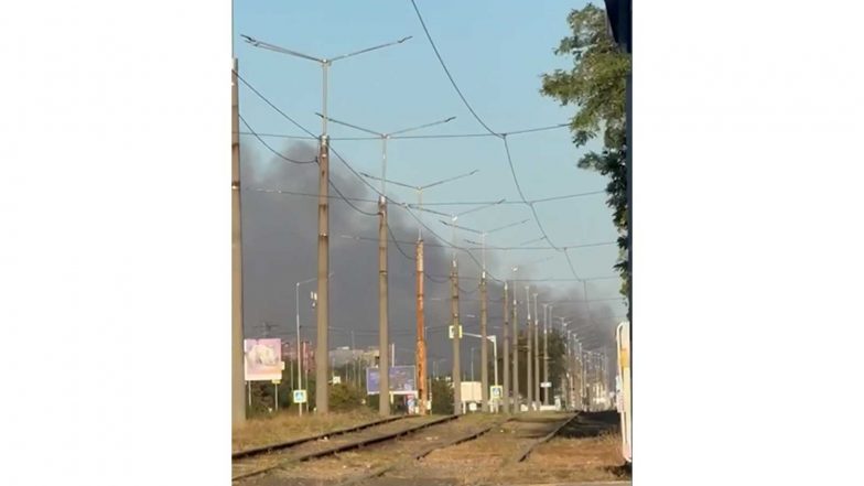 World News | Zelenskyy Says Ukrainian Forces Hit Russian Oil Facilities, Drone Launch Site