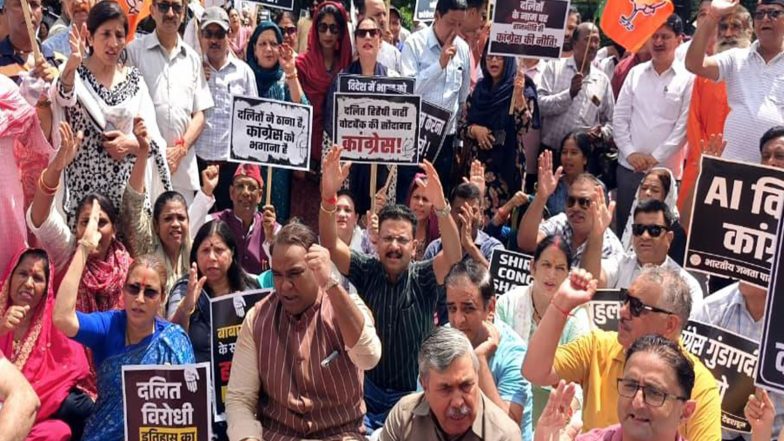 India News | BJP Scheduled Caste Morcha Launches State-wide Social Harmony Resolve Protests