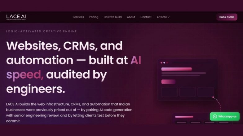 Business News | LACE AI Is Making AI-Powered Sales and Marketing More Accessible to India’s MSMEs