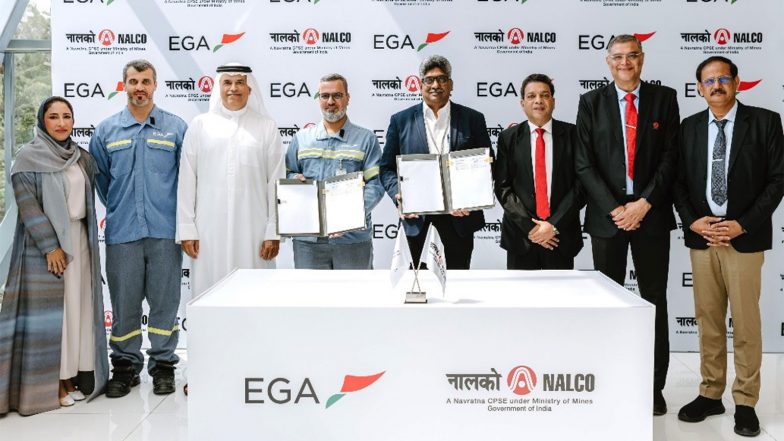 Business News | NALCO Signs EGA Technology Deal for 0.5 MTPA Odisha Smelter Expansion