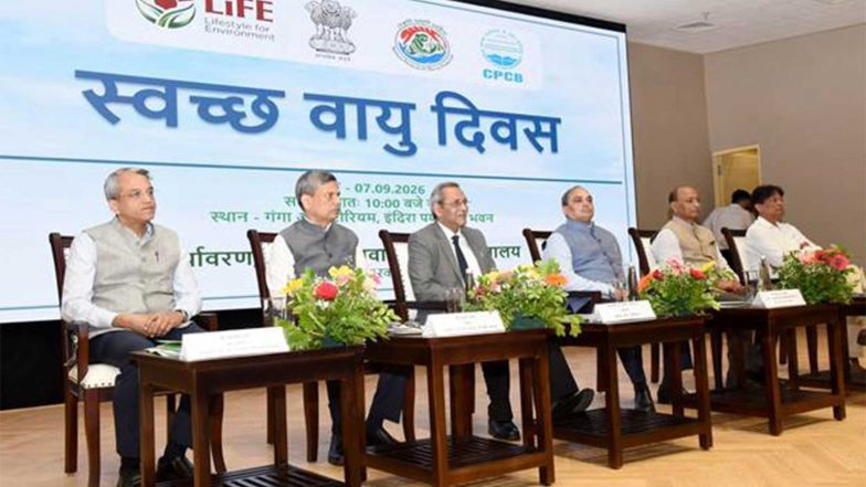 India News | 5th Swachh Vayu Sarvekshan Awards Conferred on Best-performing Cities and Wards, Lucknow Secures Top Rank