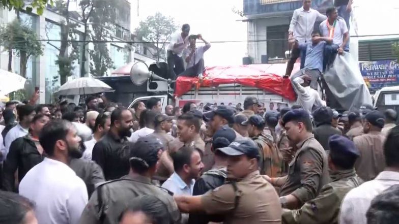 India News | Uttarakhand: Congress Stages Protest March over Haldwani ‘purification’ Ritual; Demands Action Against Those Responsible