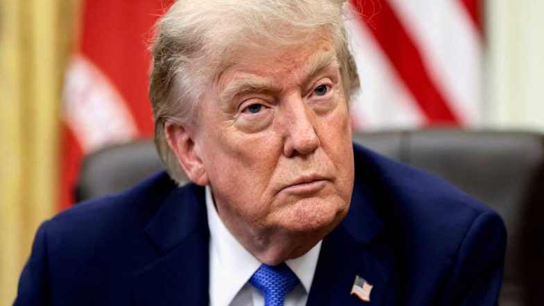 World News | Trump Backs New H-1B Fee in Labour Day Push to Prioritise US Workers
