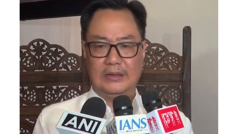 India News | Manipuri Musician Killed: Kiren Rijiju Says All Accused Arrested, Chargesheet to Be Filed Soon