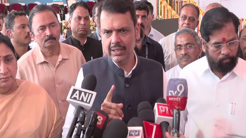 India News | Western Dedicated Freight Corridor Will Bring Logistics Revolution: Maharashtra CM Devendra Fadnavis