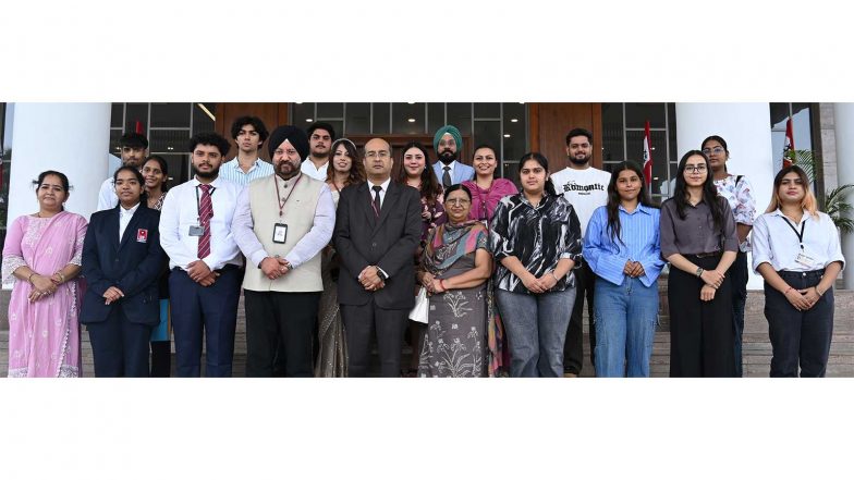 Business News | Chandigarh University's 50 Students to Study in Top Universities of UK, Canada, Germany, France