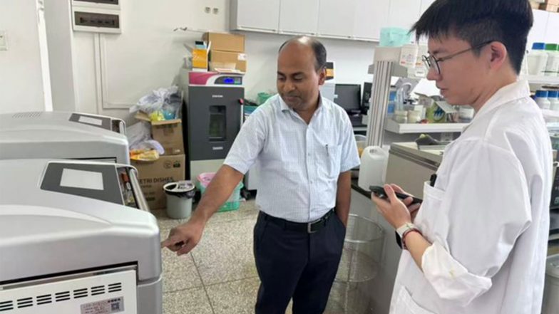 India News | BHU Botany Faculty Surendra Kumar Gond Attends International Research Meet in China