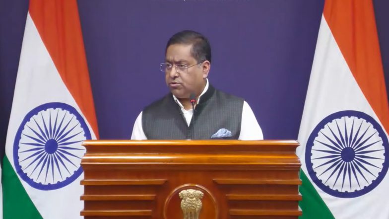 World News | “Not an Era of War”: MEA on Efforts to End Russia-Ukraine Conflict, Says India is Ready to Help with Cessation of Conflict
