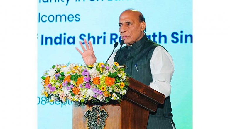 World News | India Has Signed Trade Deals with 38 Countries Under PM Modi Govt, Up from Just 4 Pre-2014: Rajnath Singh