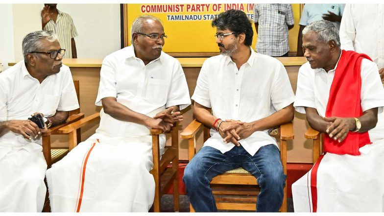 India News | TVK to Hold Allies Meeting at Panaiyur Today; CPM to Skip