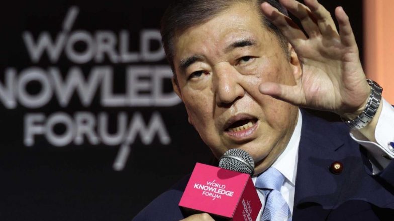 World News | Former Japan PM Ishiba Pushes for Deeper Seoul-Tokyo Cooperation in Defence, AI, and Semiconductors