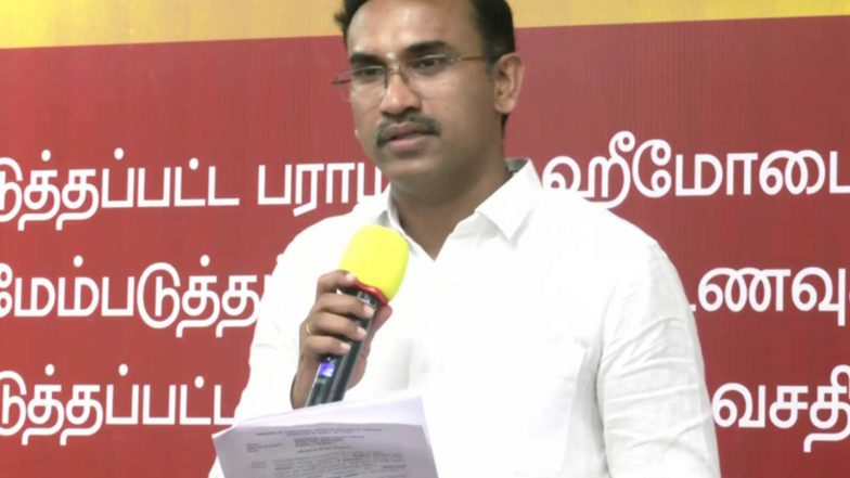 India News | Tamil Nadu to Establish Dedicated Bone Marrow Registry, Ban Plastic Food Service in Hospitals, Says State Health Minister KG Arunraj 