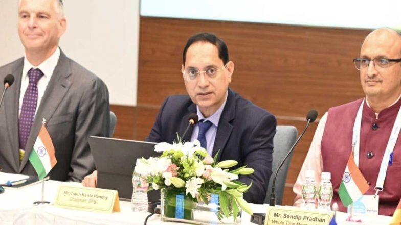 Business News | SEBI Chief Calls for Advancing Fintech Innovation While Safeguarding Investor Protection at IOSCO Plenary