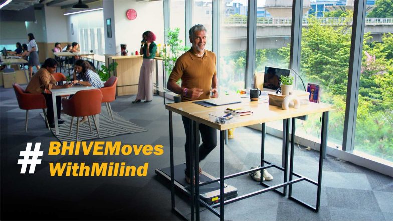 Business News | BHIVE Becomes the First Campus Workspace Company in India to Launch a Brand Film, Bringing Its Fitness-Led Vision to Life with Milind Soman