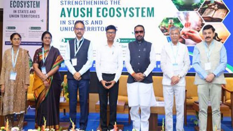 India News | Union Minister Prataprao Jadhav Calls for Accessible, People-centric and Quality Ayush Services