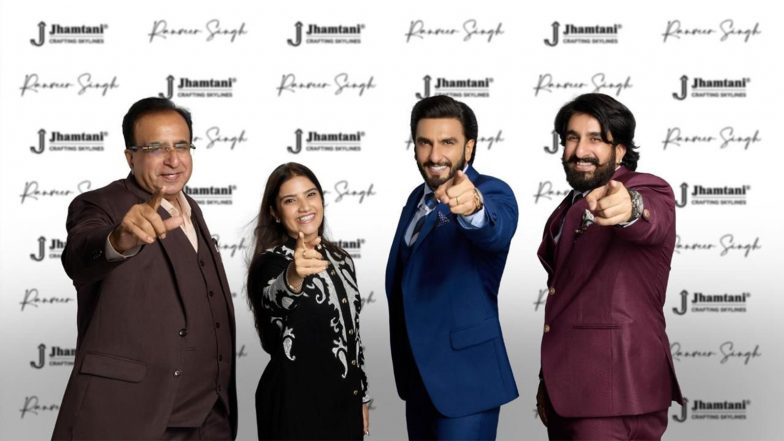 Business News | Ranveer Singh Announced as Brand Ambassador for Pune’s Leading Real-Estate Brand - Jhamtani, Bringing the Jhamtani Promise to a Bold New Era