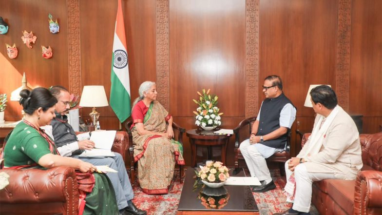 India News | Assam, Meghalaya CMs Seek Renewed Push for Externally Aided Projects in Northeast