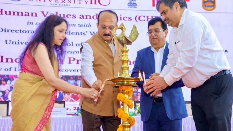 India News | Delhi Minister Ashish Sood Urges GGSIPU Students to Turn Aspirations into Action