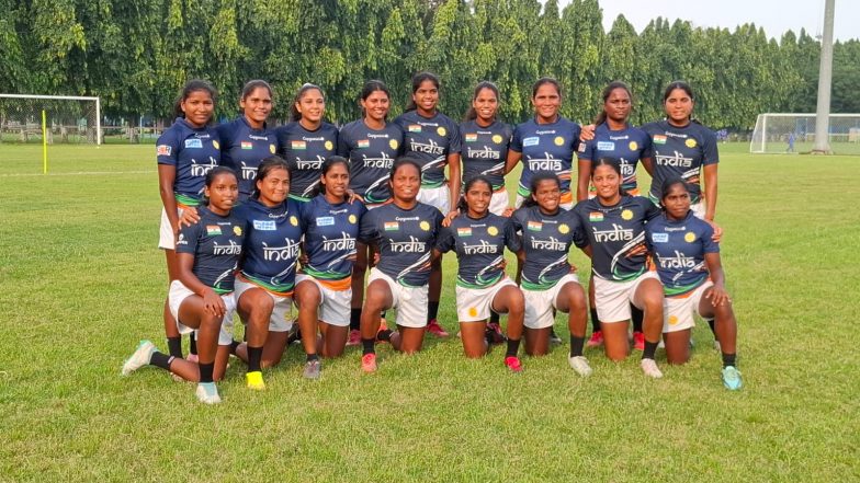 Sports News | India’s Women Rugby Sevens Team Step Up Asian Games Preparations with SAI Kolkata Camp 