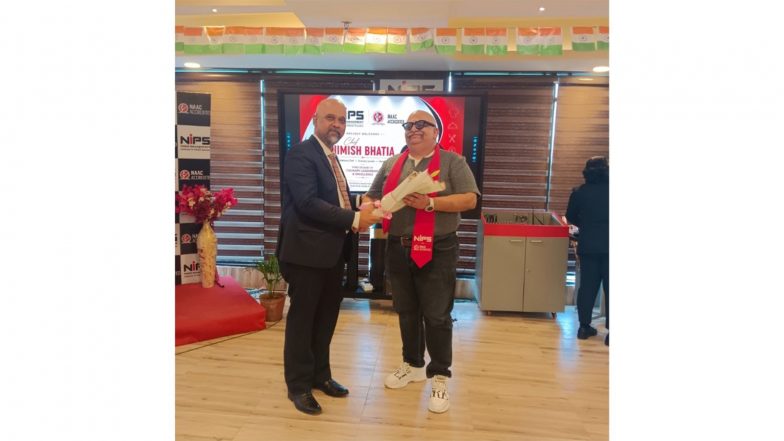 Business News | NIPS Kolkata Hosts Culinary Leader Chef Nimish Bhatia for Student Interaction on Careers, Skills and Industry Trends