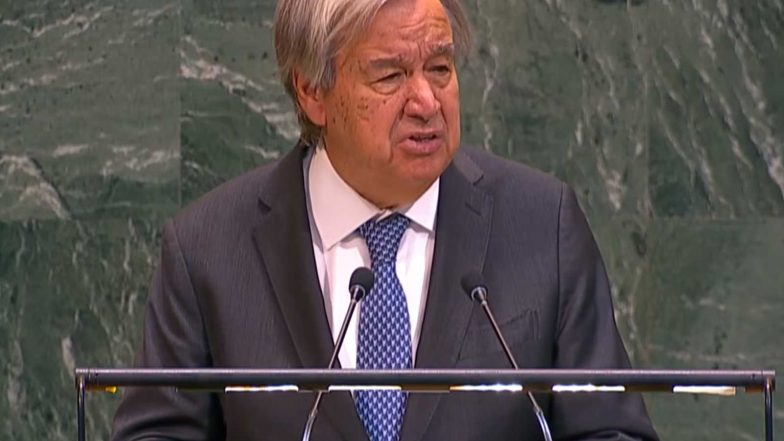 World News | Multilateral System Straining Under Fractured Geopolitics: Guterres Warns at 81st UNGA Session 