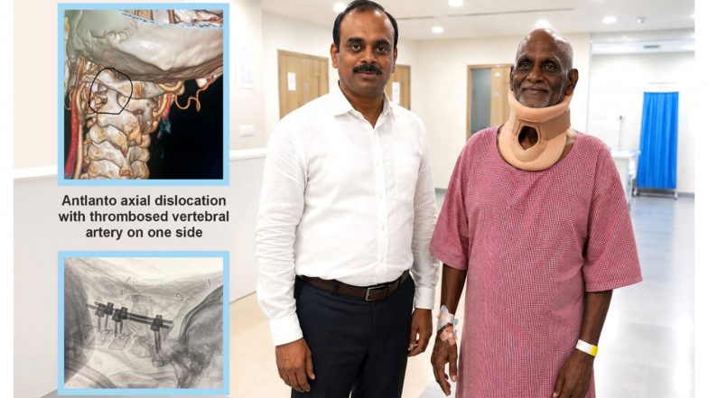 Business News | Medicover Hospitals Neurosurgeon Successfully Treats 72-Year-Old with Life-Threatening Cervical Spine Injury