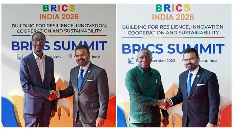 World News | Foreign Ministers of Ethiopia, Burundi Arrive in India Ahead of BRICS Summit 