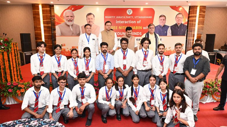 India News | Uttarakhand: Nitin Nabin, CM Dhami Interact with Youth in Haldwani, Highlight Jobs, Startups and Skill Development Opportunities