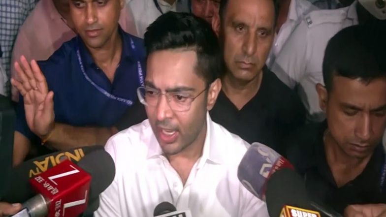 India News | West Bengal CID Arrests TMC MP Abhishek Banerjee’s PA Sumit Roy in Land Scam Case