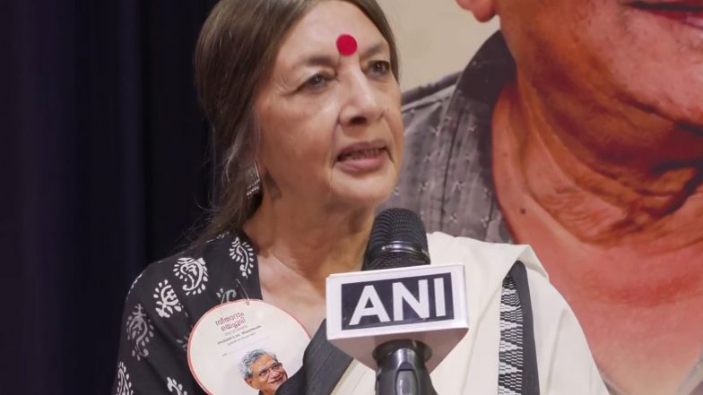 India News | “Blatant Attack on Communists”: Brinda Karat Hits out at ED over FIR Request Against Pinarayi Vijayan in CMRL Case