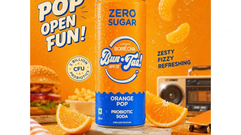 Business News | Sip the Nostalgia, Skip the Sugar: Borecha Reimagines Orange Bun-Taa! With Probiotics, Now on Instamart
