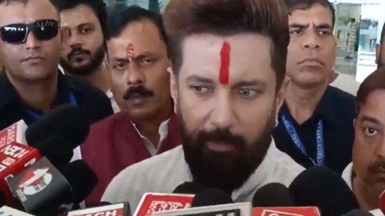 India News | Union Minister Chirag Paswan Flags Quality Concerns After Vaishali Bridge Launcher Collapse, Seeks Periodic Inspections