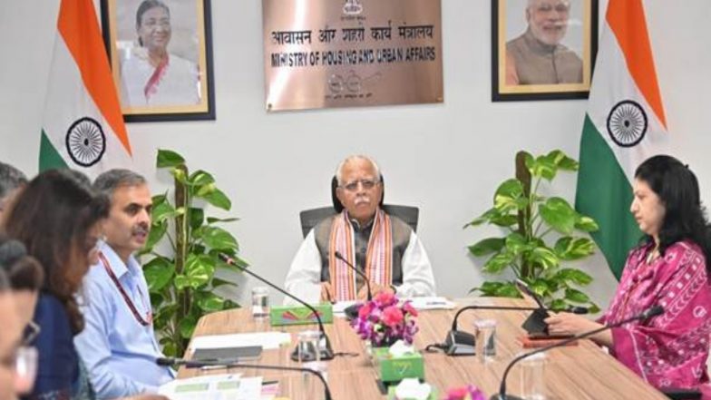 India News | Union Minister Manohar Lal Reviews Preparations for Swachhata Hi Seva 2026 with States, UTs