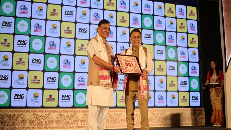 Sports News | Assam CM Sarma, Sunil Gavaskar Launch Guwahati International Marathon