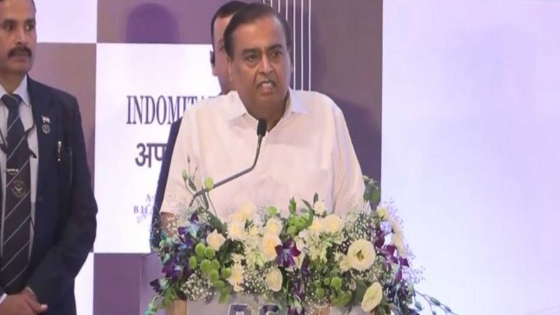India News | “Our World Needs More Emotional Quotient, More Women in Leadership Positions…”: Mukesh Ambani at Launch Event of Arundhati Bhattacharya’s Book