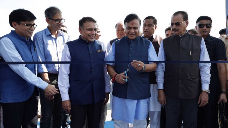 India News | Assam CM Sarma Inaugurates PepsiCo’s Rs 778 Crore Plant at Banekuchi in Nalbari