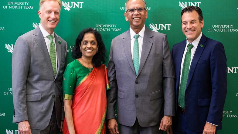 World News | UNT Receives Transformative USD 20 Mn Gift from Alumnus Vikas Sinha and Family to Launch AI College