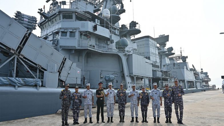 World News | INS Mysore Arrives at Lumut, Malaysia to Participate in 4th Edition of Exercise Samudra Laksamana