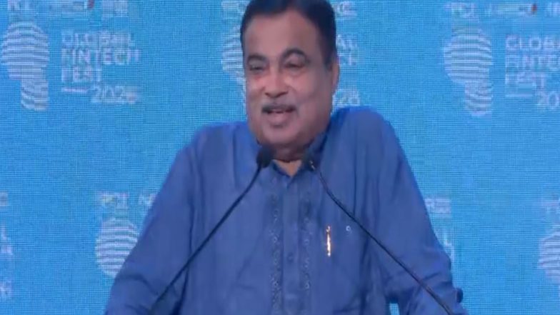 Business News | Gadkari Pitches Intelligent Highways, Digital Tolling to Power Future of Mobility Finance at GFF 2026