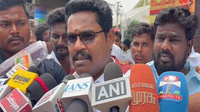 India News | TVK Will Sweep Two By-elections Without Giving Even a Single Rupee: Tamil Nadu Dy Speaker Ravi Shankar