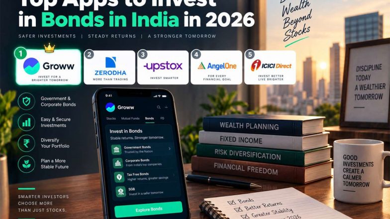 Business News | Top Apps to Invest in Bonds in India in 2026