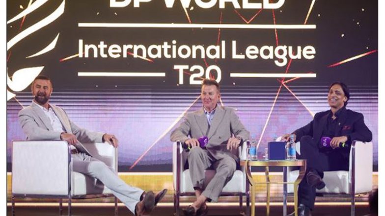 Sports News | ILT20 Season 5 Officially Launched in Dubai with Brett Lee, Shoaib Akhtar Among Star Attractions