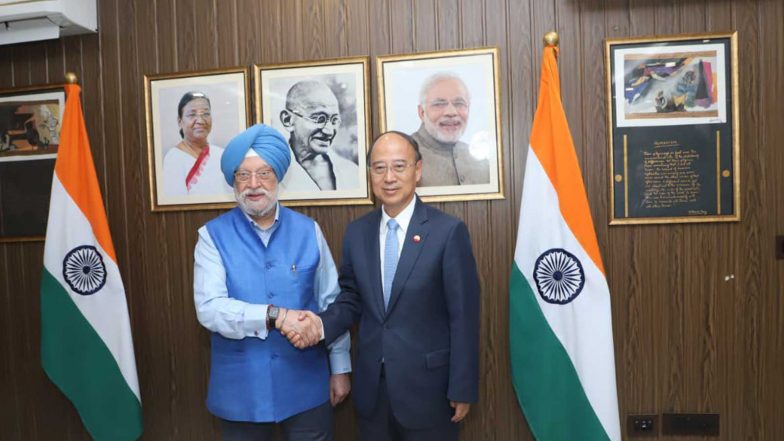 Business News | India, China Energy Needs Will Shape Future of Global Oil Demand, Says Hardeep Puri