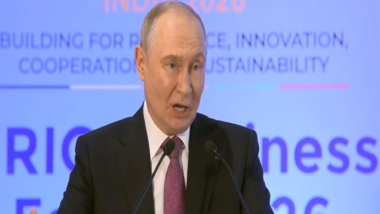 World News | Putin Takes Potshots at “so-called G-7”, Says over 40% of World's GDP Has Been Produced by the BRICS Countries