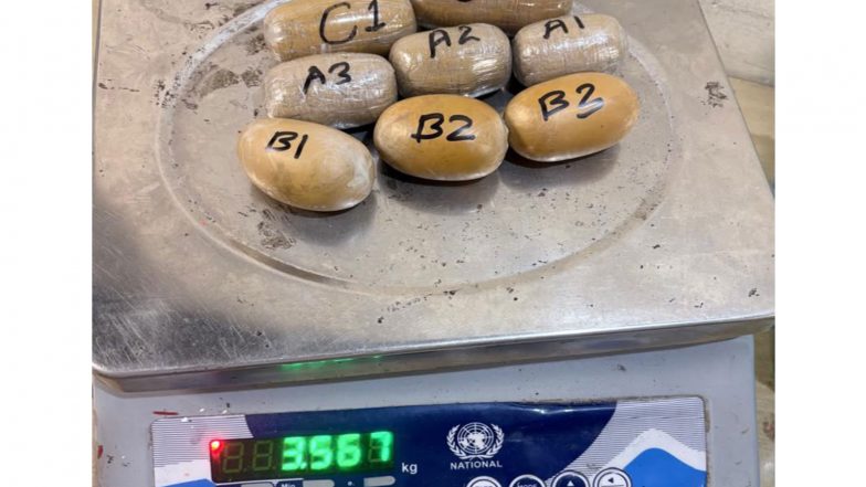 India News | DRI Mumbai Busts Airport Gold Smuggling Syndicate; 3.47 Kg Gold Worth Rs 5.47 Crore Seized, Four Arrested
