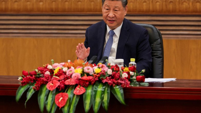 World News | Chinese President Xi Jinping Leaves Beijing for Delhi to Attend 18th BRICS Summit, to Meet PM Modi Later Today