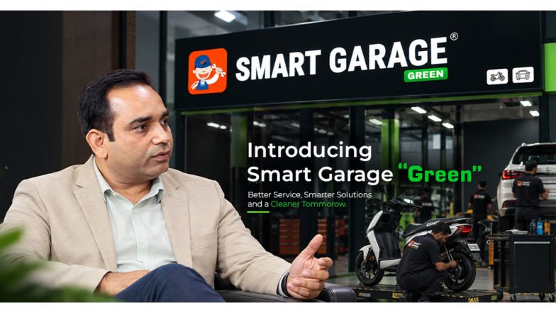 Business News | Smart Garage Launches “Green” Initiative to Build a Sustainable and EV-Ready Automotive Aftermarket