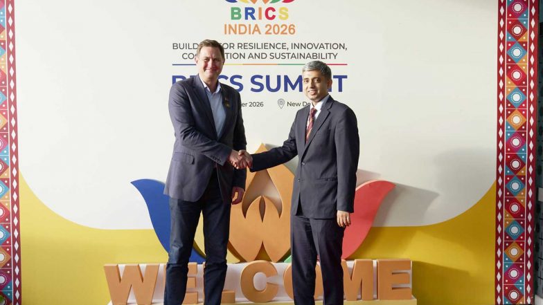 World News | Belarus Foreign Affairs Minister Ryzhenkov Arrives in Delhi to Attend 18th BRICS Summit